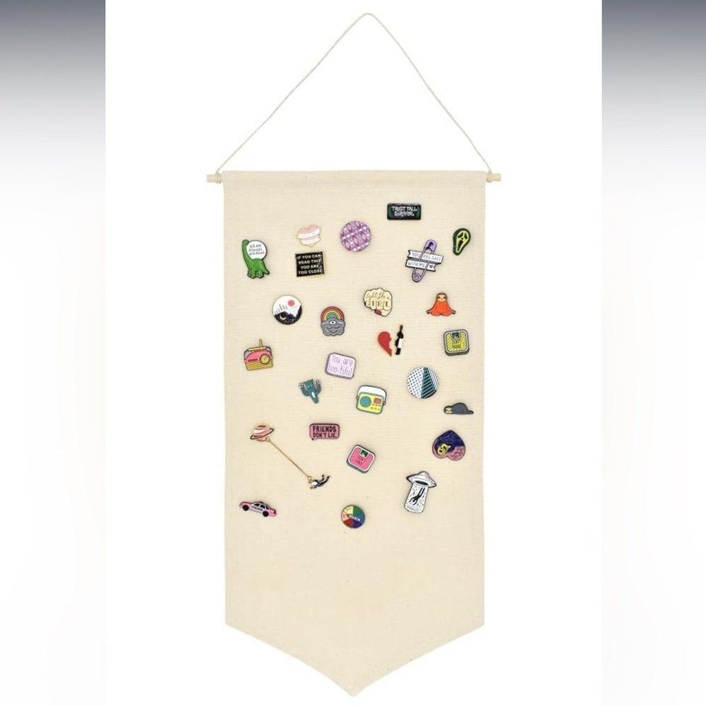 Enamel Pin Display Banner Holder